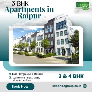 3 BHK Apartments in Raipur 531