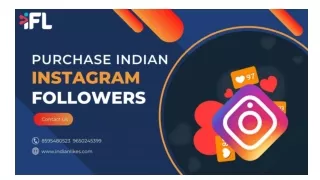 Purchase Indian Instagram Followers - IndianLikes