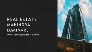 Blue Photographic Real State Office Presentation