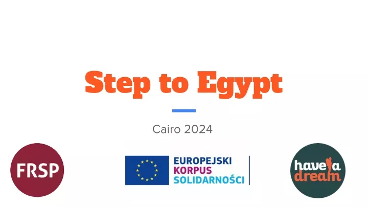 step to egypt