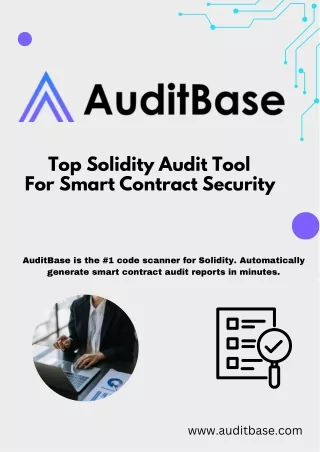 Top Solidity Audit Tool For Smart Contract Security