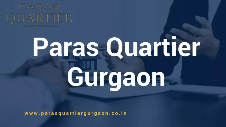 paras quartier gurgaon