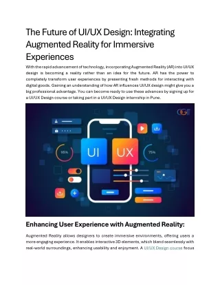 the future of ui ux design integrating augmented