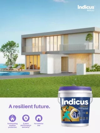 Long-Lasting Exterior Protection with Indicus Resilio