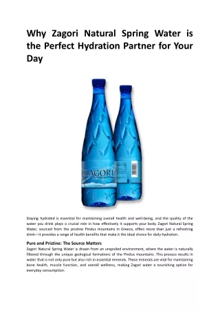 Why Zagori Natural Spring Water is the Perfect Hydration Partner for Your Day.docx