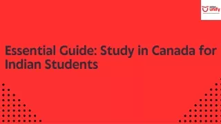 Essential Guide Study in Canada for Indian Students