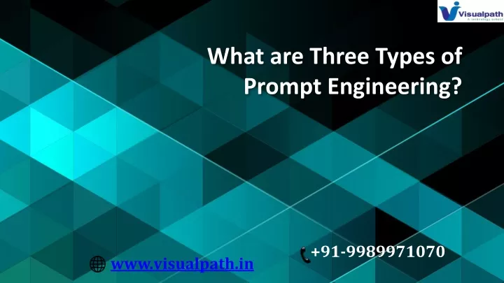 what are three types of prompt e ngineering