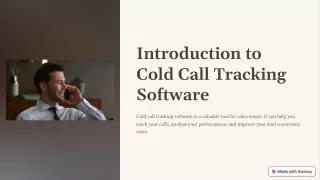 cold call tracking software : calliyo