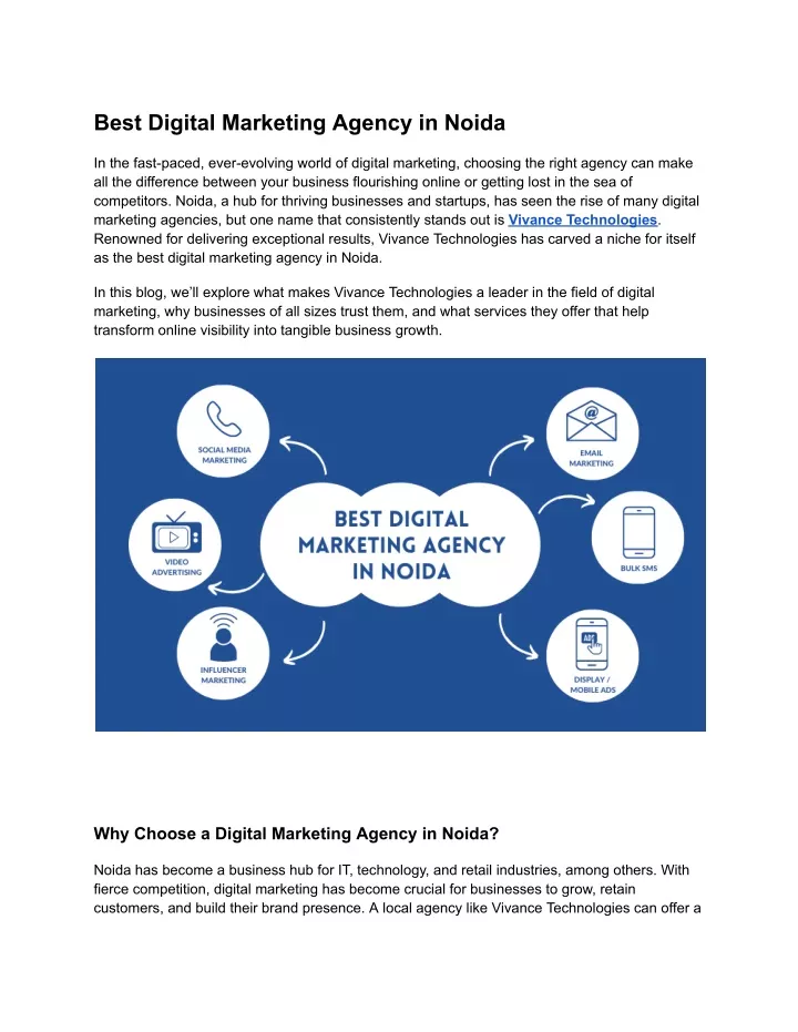 best digital marketing agency in noida