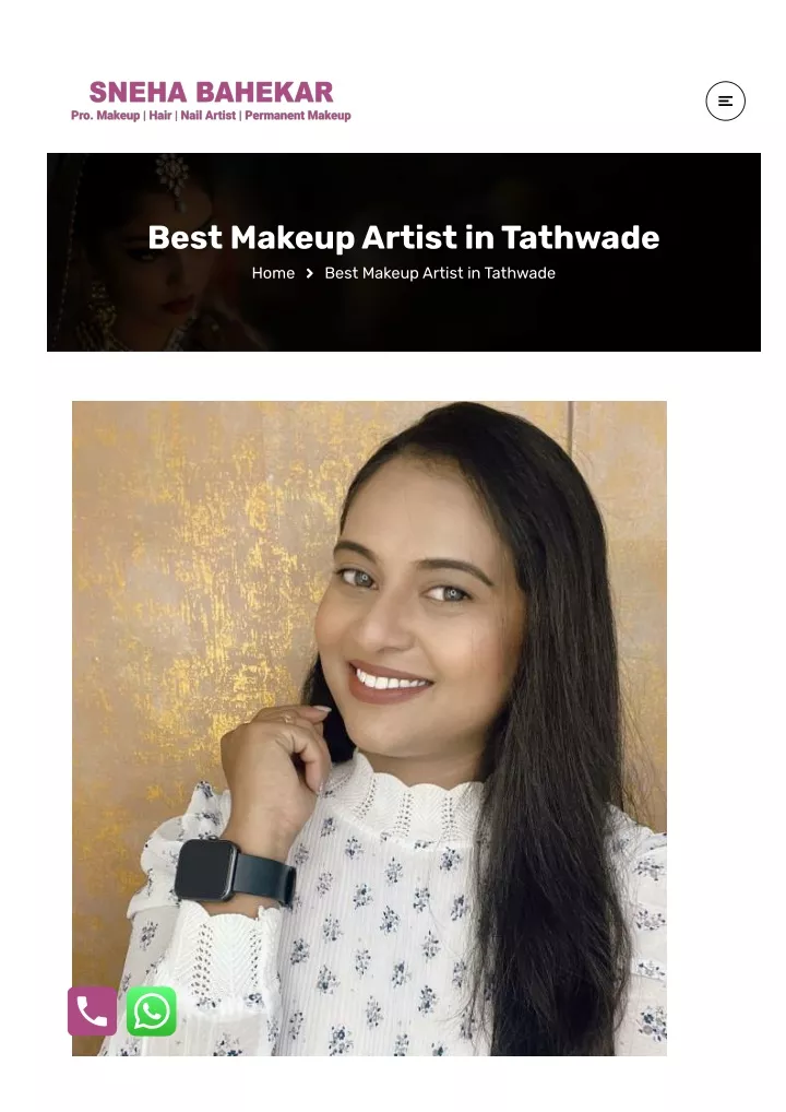 best makeup artist in tathwade