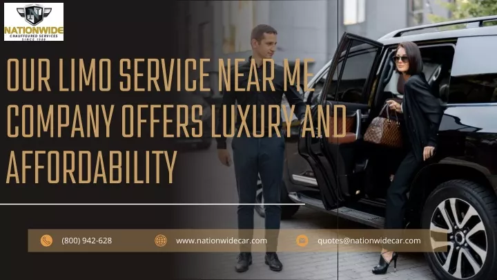 our limo service near me company offers luxury