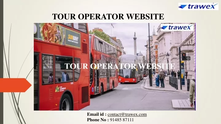 tour operator website