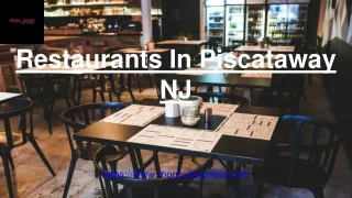 Restaurants In Piscataway NJ