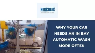 why your car needs an in bay automatic wash more