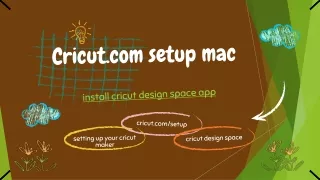cricut.com setup mac