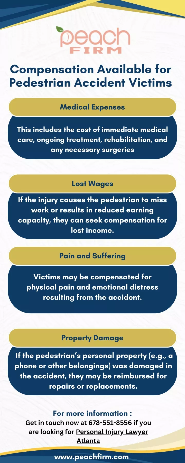 compensation available for pedestrian accident