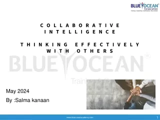 collaborative intelligence thinking effectively