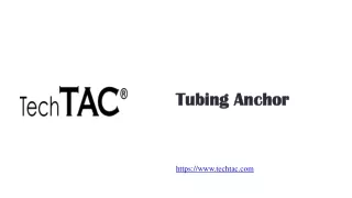 Tubing Anchor - www.techtac.com