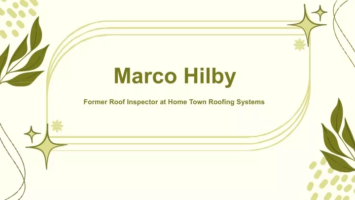 marco hilby