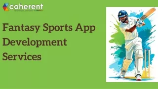 Innovative Fantasy Sports App Development Services to Elevate Your Business