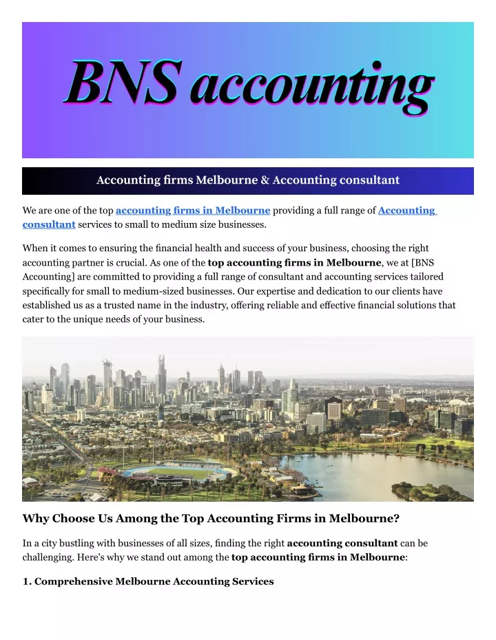 bns accounting bns accounting bns accounting