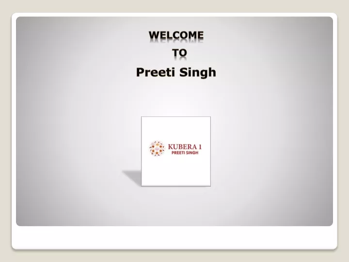 welcome to preeti singh