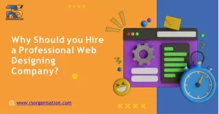 Why Should you Hire a Professional Web Designing Company