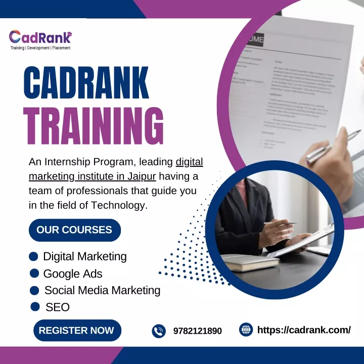 cadrank training an internship program leading