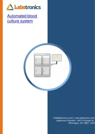automated blood culture system