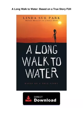 A Long Walk to Water: Based on a True Story FUll