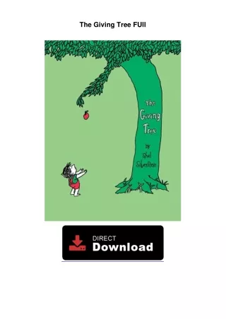 The Giving Tree FUll
