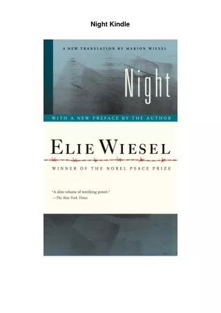 Night Kindle