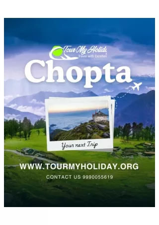 Explore the enchanting beauty of Chopta and embark on a memorable Tungnath trek