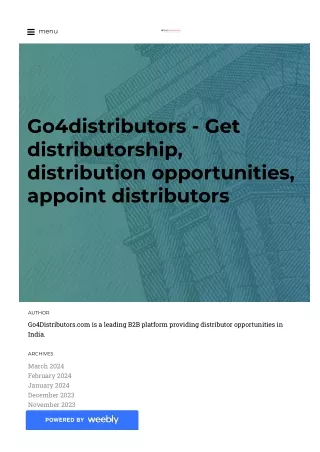 Distributor Marketing Strategies How to Support Your Brand