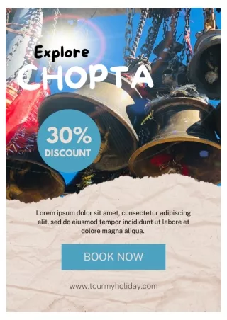 Explore the peaceful beauty of Chopta and take on the thrilling Tungnath trek