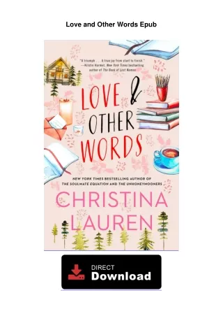 Love and Other Words Unlimited