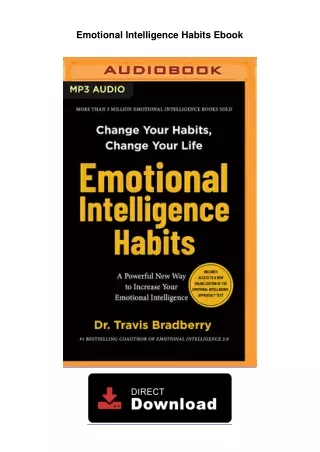 Emotional Intelligence Habits FUll