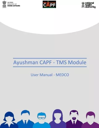 ayushman capf tms module
