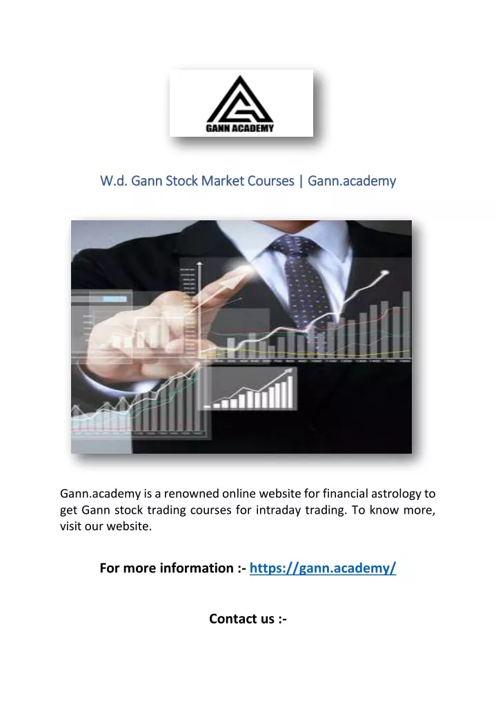 w d gann stock market courses gann academy