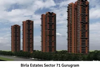 birla estates sector 71 gurugram birla estates