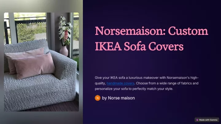 norsemaison custom ikea sofa covers