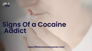 Signs Of a Cocaine  Addict