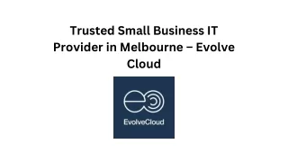 Small Business IT Provider In Melbourne