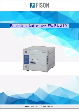 Benchtop-Autoclave-FM-BA-A101