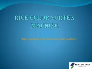 Rice Color , Rice Sorting and Grading Machine Manufacturer, Rice Color Sorting E