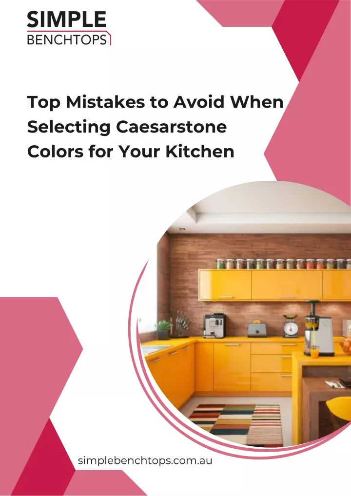 top mistakes to avoid when selecting caesarstone