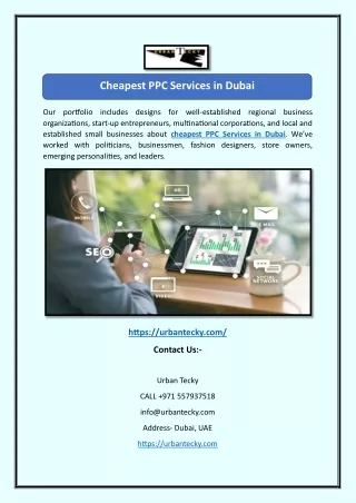 Cheapest PPC Services in Dubai