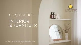 cozycorner, Interior and Furniture