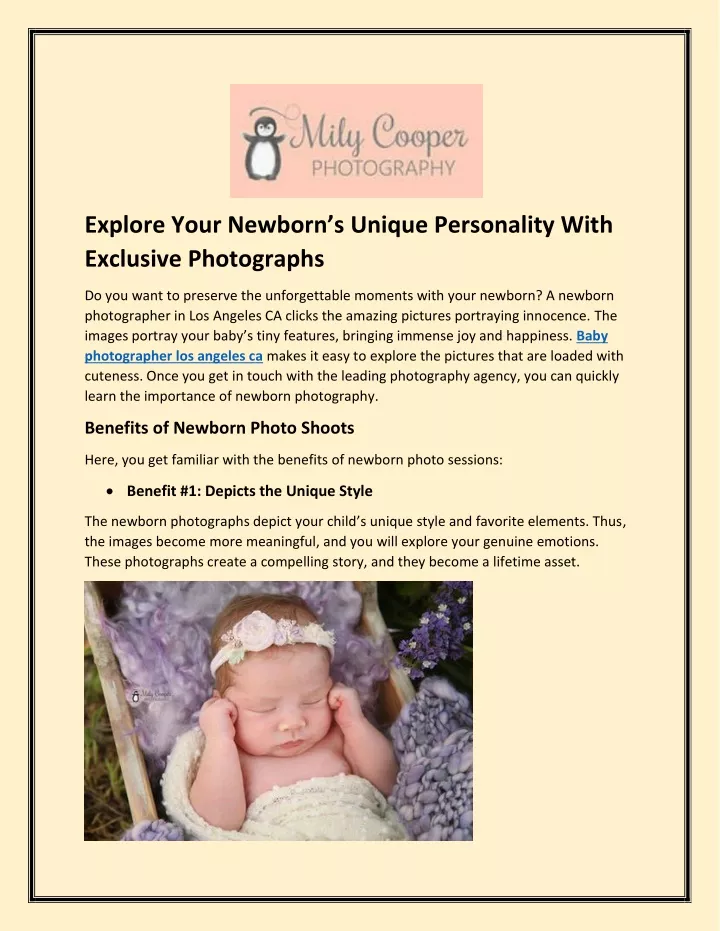 explore your newborn s unique personality with