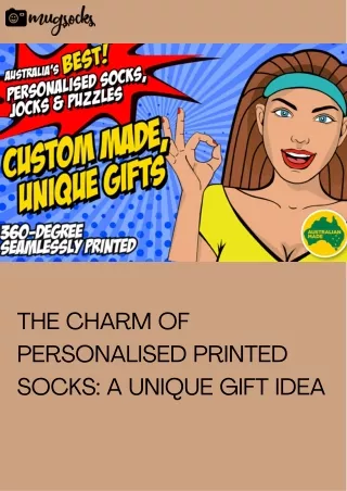 The Charm of Personalised Printed Socks A Unique Gift Idea